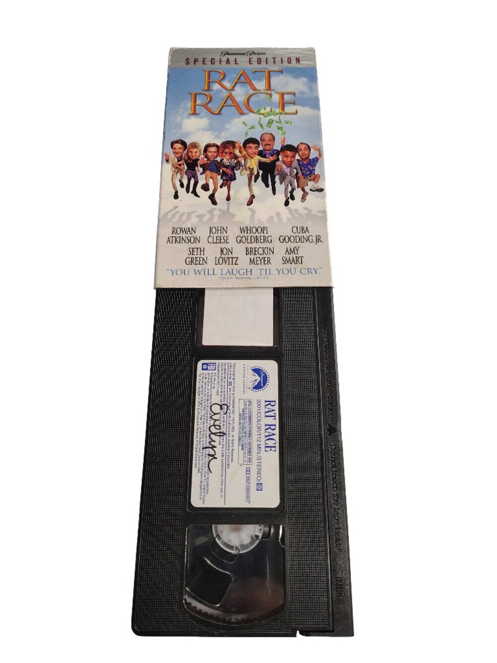 (2001) Rat Race Rated PG-13 Comedy/Adventure VHS Cassette Tape